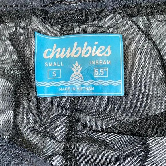 NWT Chubbies swim trunks: men’s small - Picture 5 of 7
